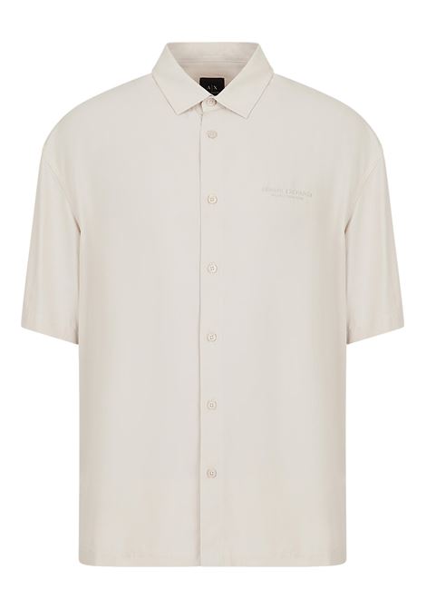 CAMICIA CON LOGO RICAMATO ARMANI EXCHANGE ARMANI EXCHANGE | Camicie | 3RZCL3 ZNYYZ1777